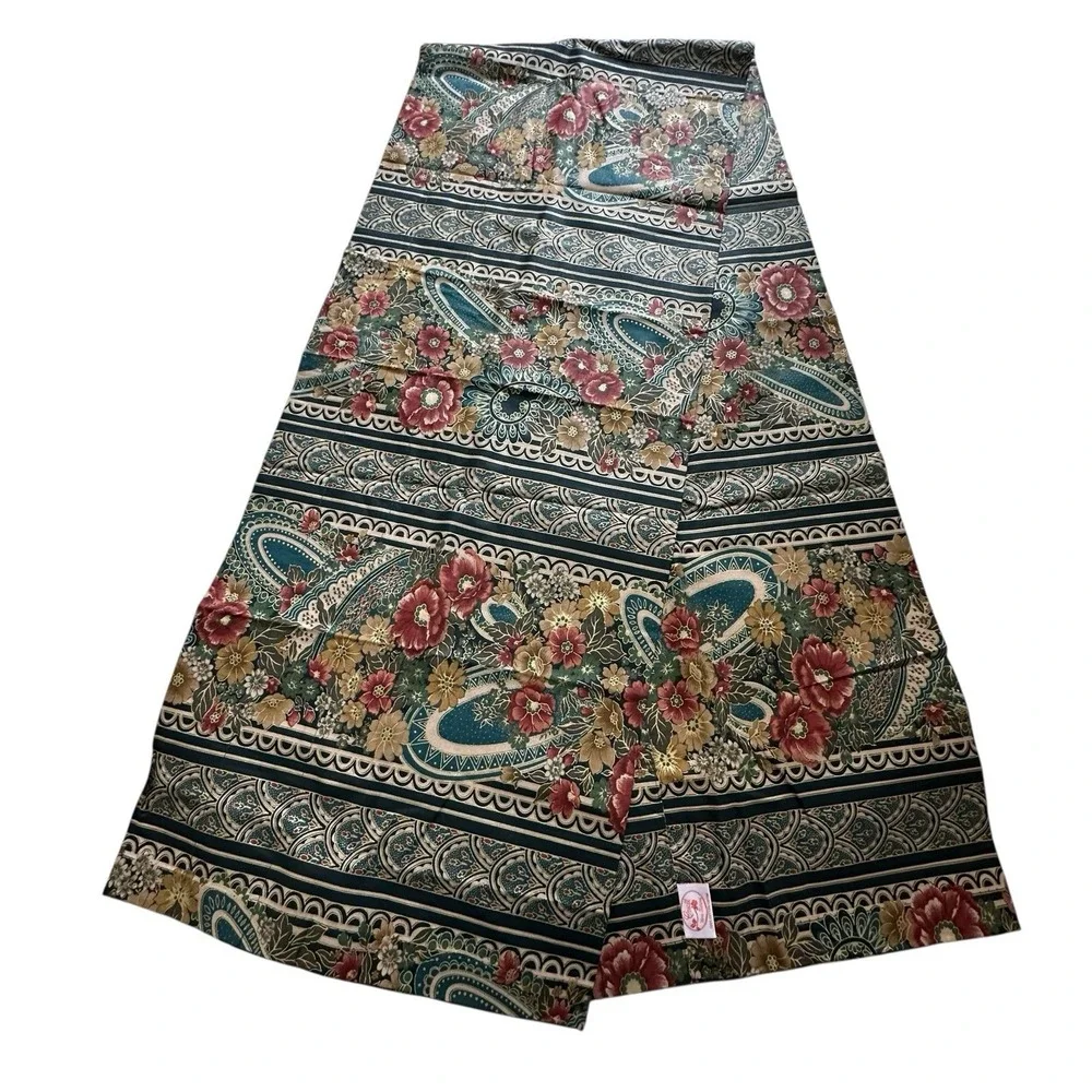 Croscill Luxury Valances Curtain 18x90 Inch Remi Pattern Spruce Green‎ USA Made